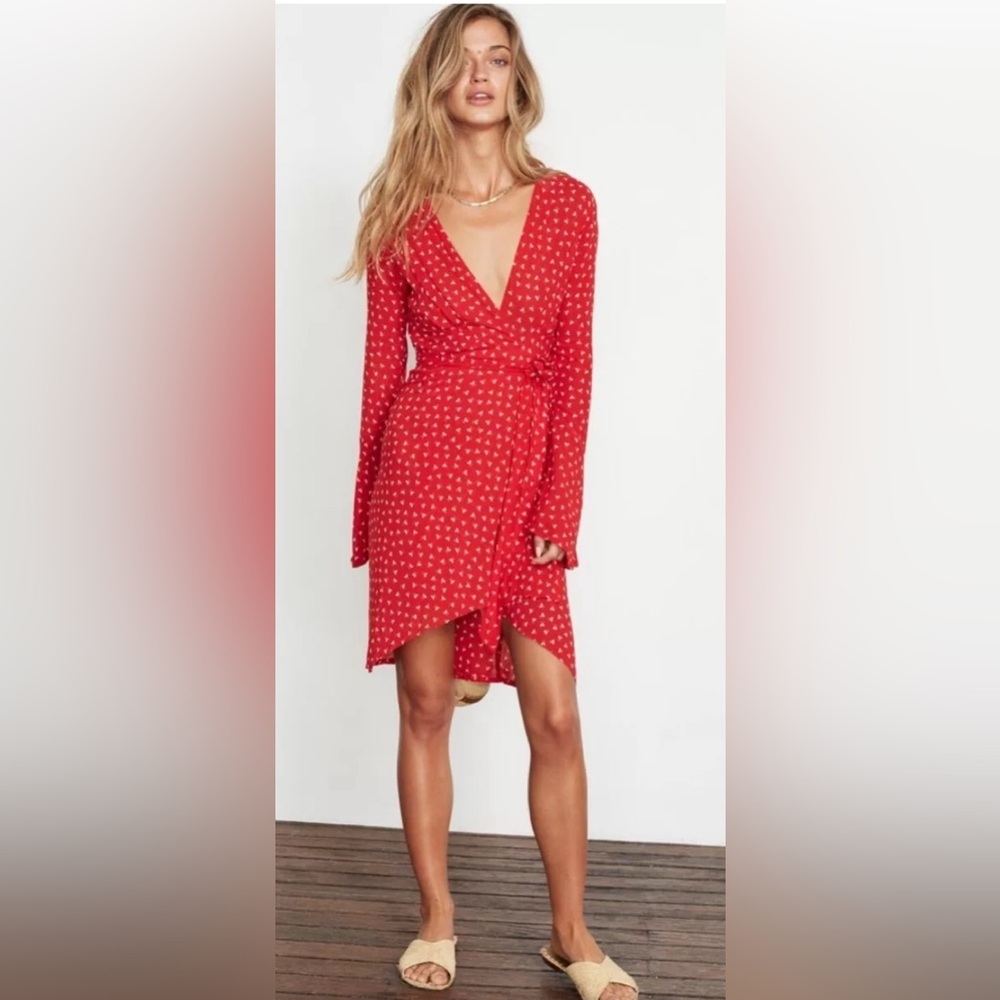 Faithfull the Brand Red Goldstein Dress
